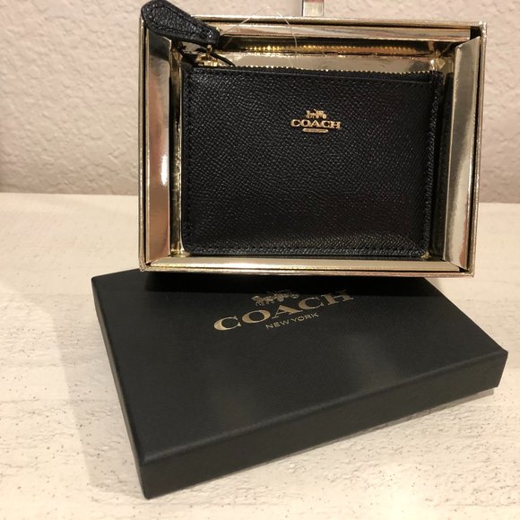 Coach Handbags - NWT- COACH Mini Skinny Leather ID Card Case